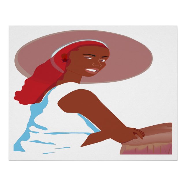 Eine Lady sein Poster (Vorderseite)