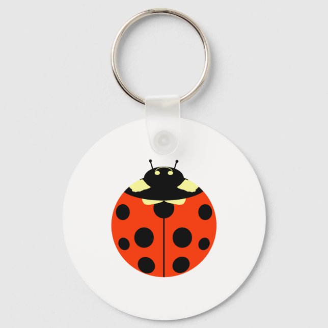 Eine Ladybug Schlüsselanhänger (Vorderseite)