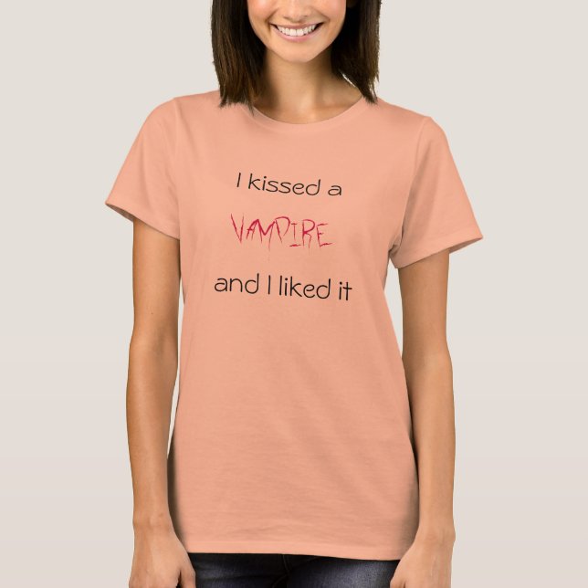 eine Lampe geküsst T-Shirt (Vorderseite)
