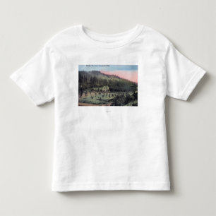 Eine Land-Wohnsitz-Szene Kleinkind T-shirt