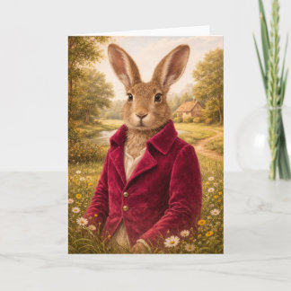 Eine Landhase wünscht Karte