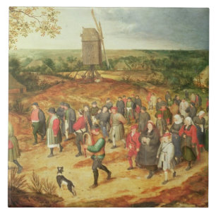 Eine ländliche Hochzeit Fliese