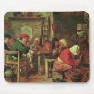 Eine ländliche Mahlzeit Mousepad