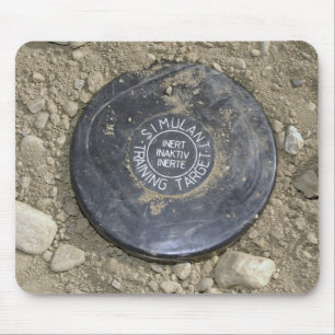 Eine Landmine mit Simulation Mousepad