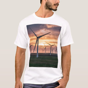 Eine Landschaft, die dem Wind entfliehen kann: Sch T-Shirt