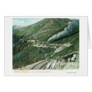 Eine Landschaftliche BahnansichtMt. Tamalpais, CA