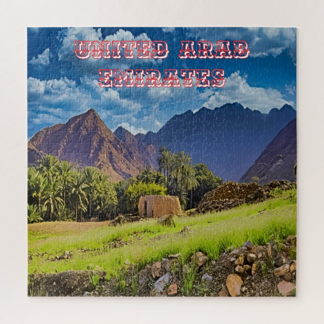Eine Landschaftliche Landschaft Puzzle (Vertikal)