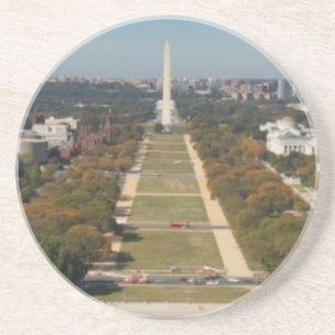 Eine Landschaftsansicht des Washington DC Untersetzer