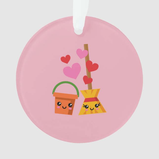 Eine lange Liebe Ornament (Vorderseite)