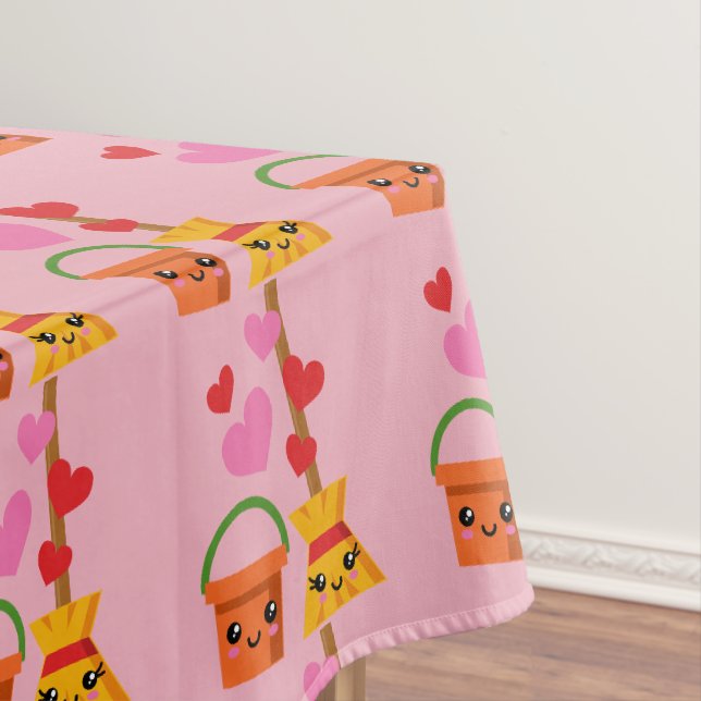 Eine lange Liebe Tischdecke (Beispiel)