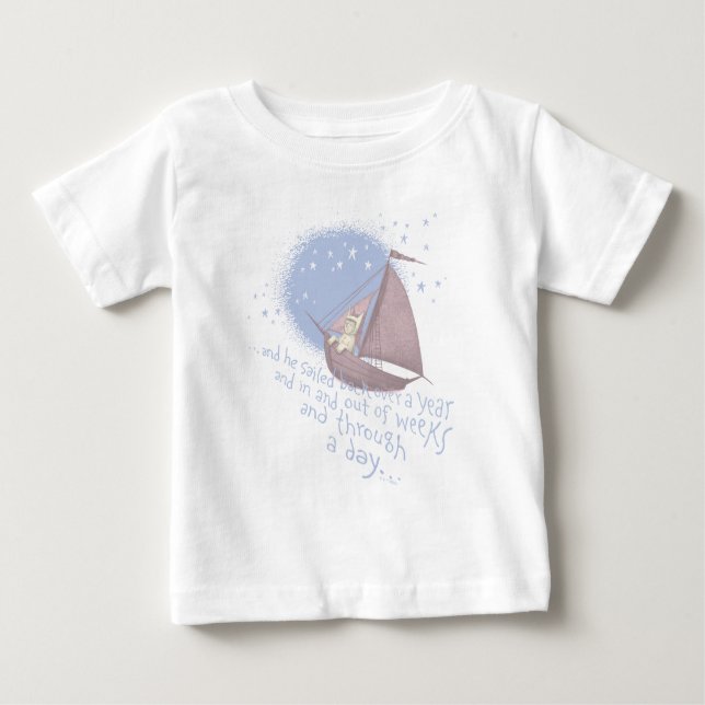 Eine lange Reise mit Max Baby T-shirt (Vorderseite)