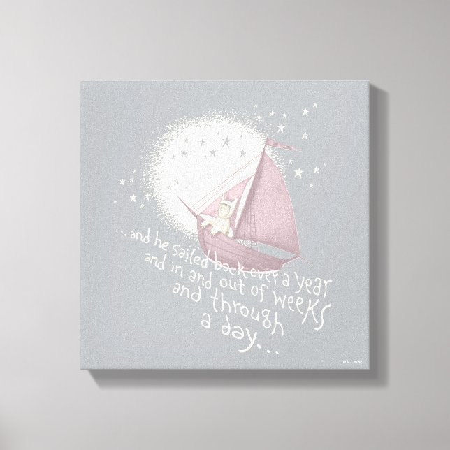 Eine lange Reise mit Max Leinwanddruck (Vorderseite)