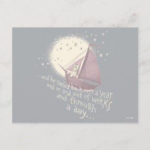 Eine lange Reise mit Max Postkarte