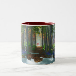 Eine lange Tasse zu Fuß