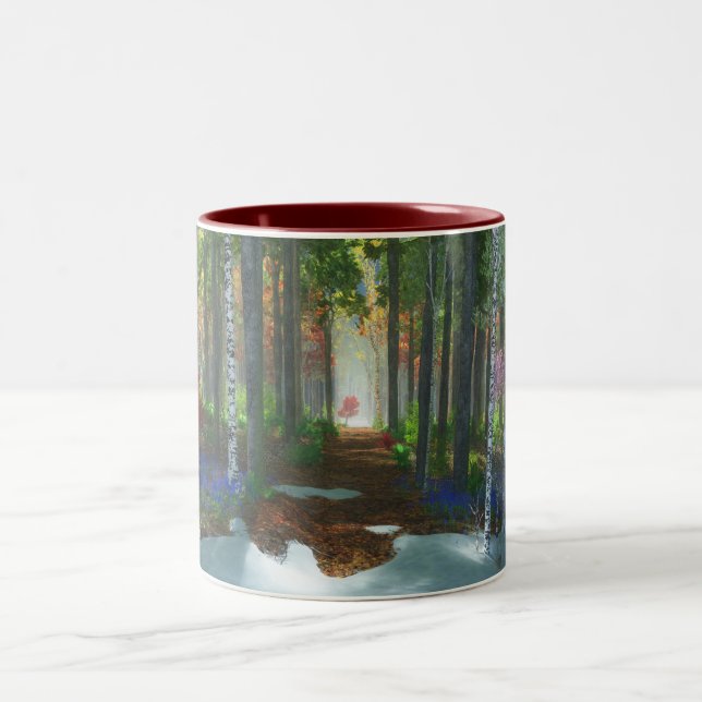 Eine lange Tasse zu Fuß (Mittel)
