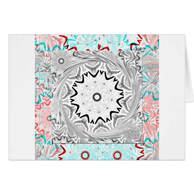 Eine lebendige afrikanische Kultur: Eine rosa und  (Vorderseite (Horizontal))