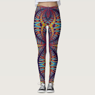 Eine lebendige, farbenfrohe Leggings "Ratti_Creati