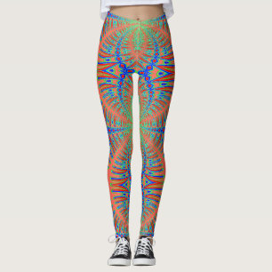 Eine lebendige, farbenfrohe Leggings "Ratti_Creati