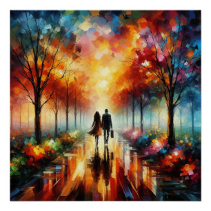 Eine lebendige Reise zusammen Poster