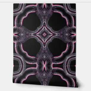 Eine lebendige schwarze Textur "Ratti_Creative_Art Tapete