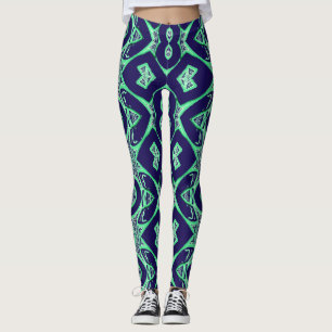 Eine lebendige, vielfarbige Textur "Ratti_Creative Leggings