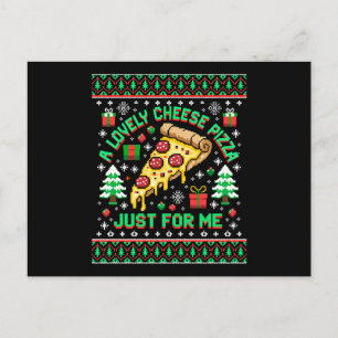 Eine leckere Käsepizza nur für mich Weihnachten Hä