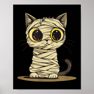 Eine leckere und kostbare Kostüm für die Mama-Katz Poster