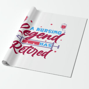 Eine Legende der Krankenpflege hat "Remüde" Geschenkpapier