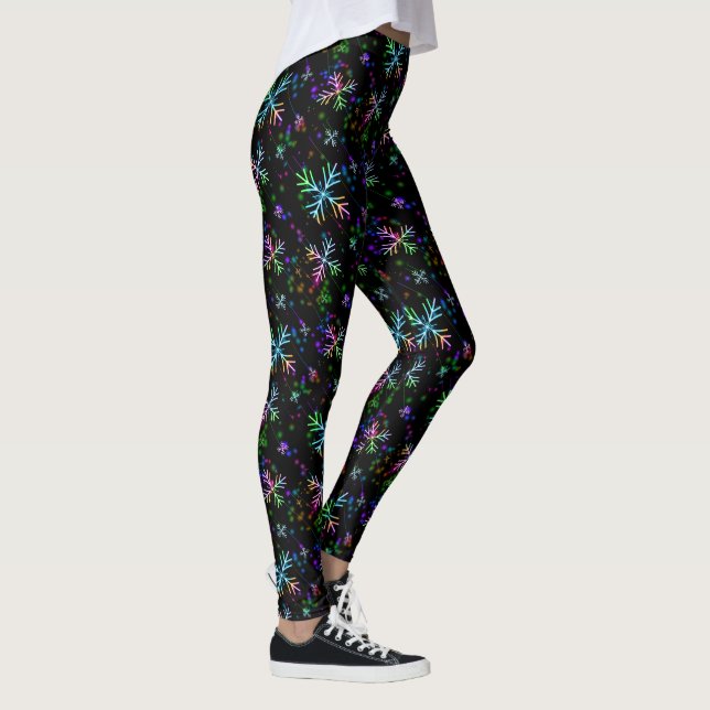 Eine Legging mit Sternen. Leggings (Rechts)