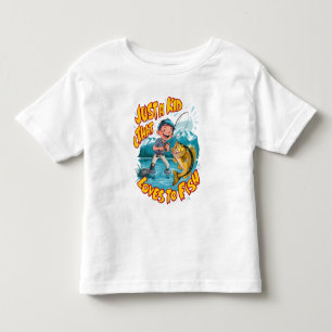 Eine Leidenschaft für Kinder im Fischereisektor Kleinkind T-shirt