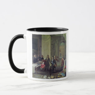 Eine Lektion, die dem jungen Louis XV gegeben wird Tasse