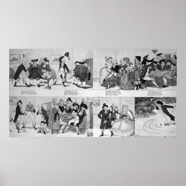 Eine Lektion für Spendthrifts von Dr. Johnson, 179 Poster (Vorne)