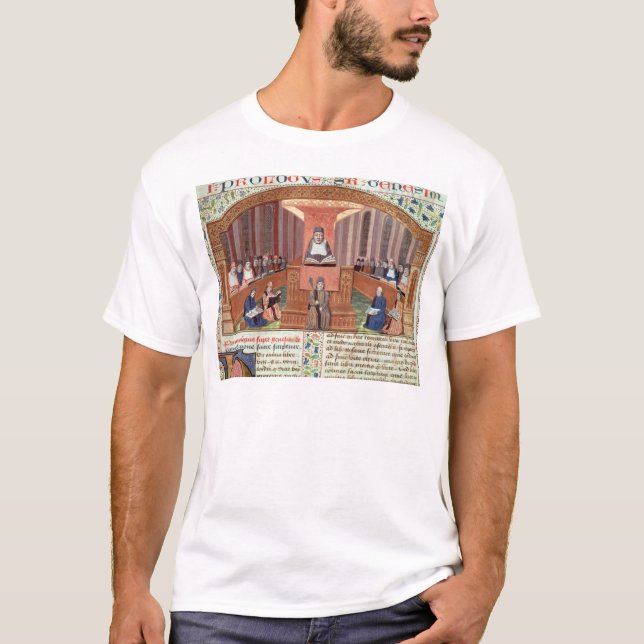 Eine Lektion in der Theologie beim Sorbonne T-Shirt (Vorderseite)