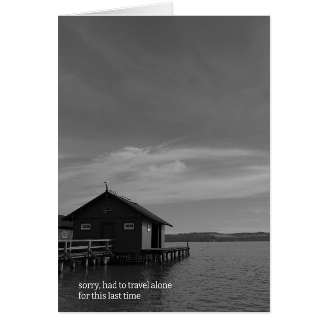 eine letzte Reise (Vorne)