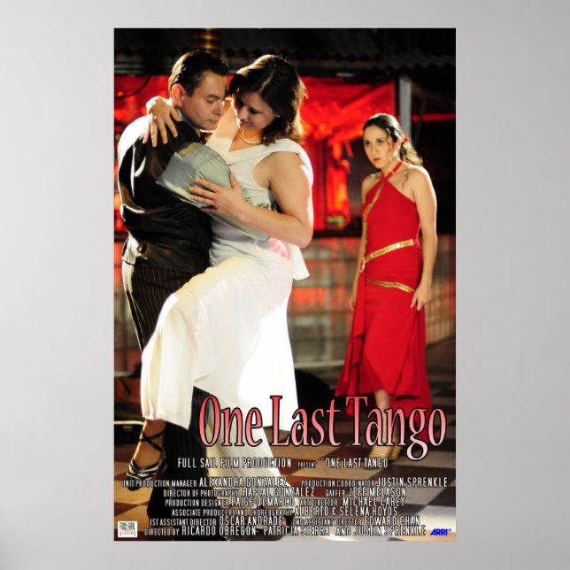 Eine letzte Tango Poster (Vorne)
