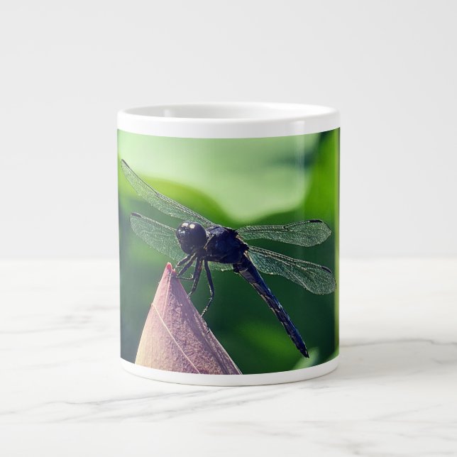 Eine Libelle Jumbo-Tasse (Vorderseite)