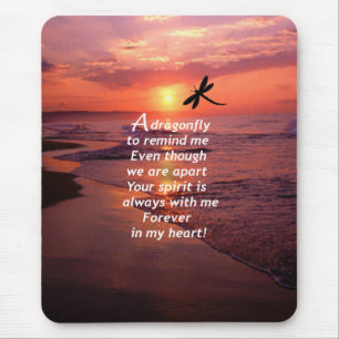 Eine Libelle, zum ich zu erinnern Mousepad