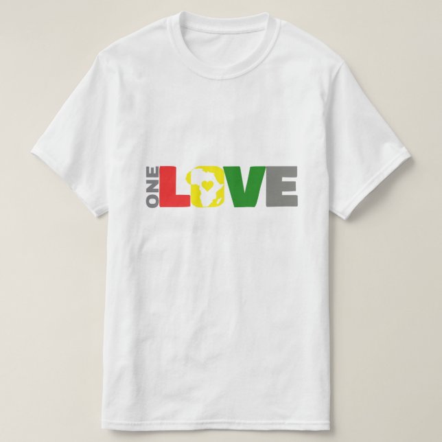 EINE LIEBE AFRIKA T-Shirt (Design vorne)
