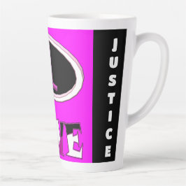 Eine Liebe brüchig rosa sagt es laut Milchtasse