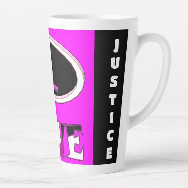 Eine Liebe brüchig rosa sagt es laut Milchtasse (Rechts)