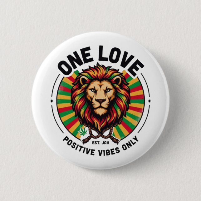 eine Liebe Button (Vorderseite)
