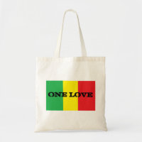 Eine Liebe-Entwurf Rasta Taschen-Tasche