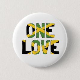 Eine Liebe jamaikanischer Button
