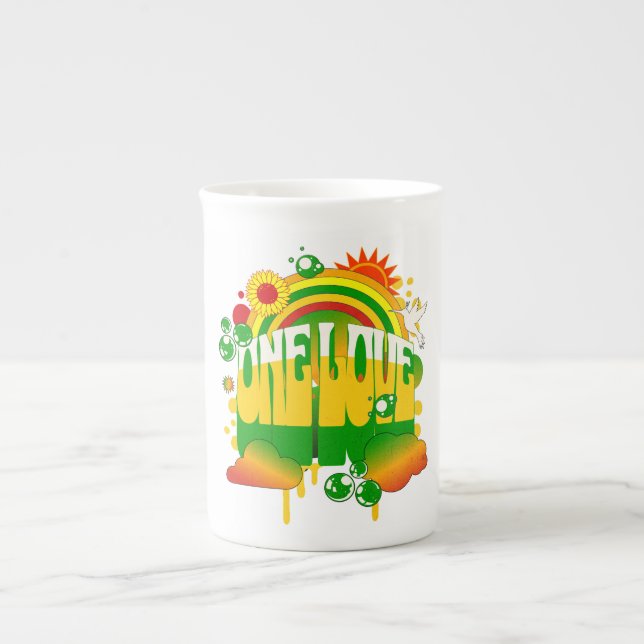 Eine Liebe Kräutertee Tasse (Vorderseite)