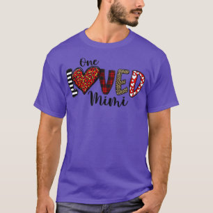 Eine Liebe Mimi Mama Liebe Herz Valentinstag Mutte T-Shirt