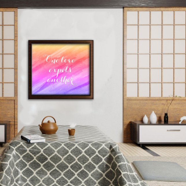 Eine Liebe schließt ein weiteres Ermutigungspaket  Poster (Von Creator hochgeladen)