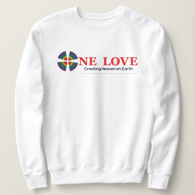 Eine Liebe Sweatshirt (Design vorne)