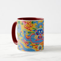 Eine liebenswerte Philip Jacobs Fabric Dragon Tass