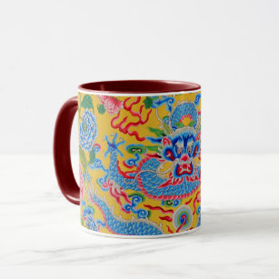 Eine liebenswerte Philip Jacobs Fabric Dragon Tass Tasse