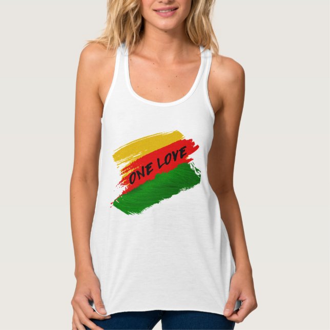 Eine Lieberacer-Rückseiten-Spitze Tank Top (Vorderseite)